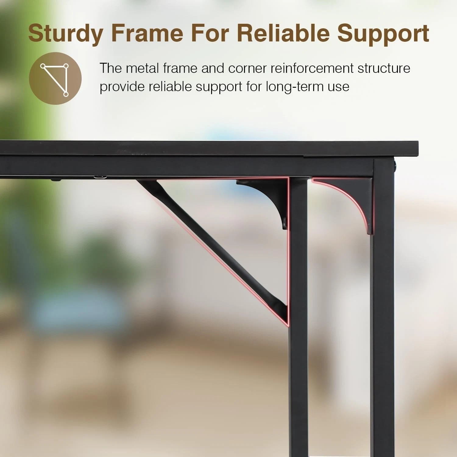 39 inches Computer Desk, Modern Simple Style Desk for Home Office, Study Stud…