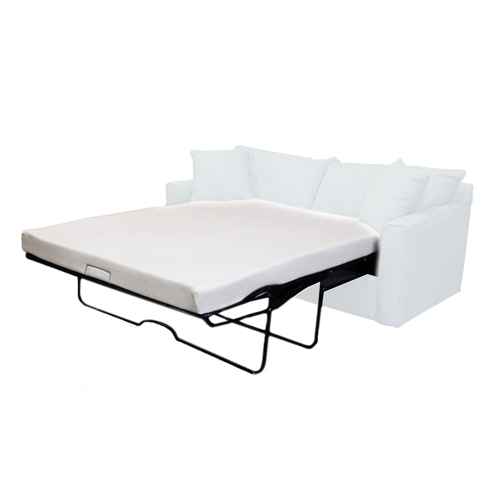 Dynasty Mattress Memory Foam Mattress for Pull Out Sofa (Sofa Not Included)