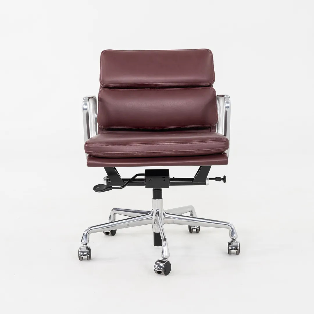2016 Herman Miller Eames Soft Pad Management Desk Chair Burgundy 20x Available