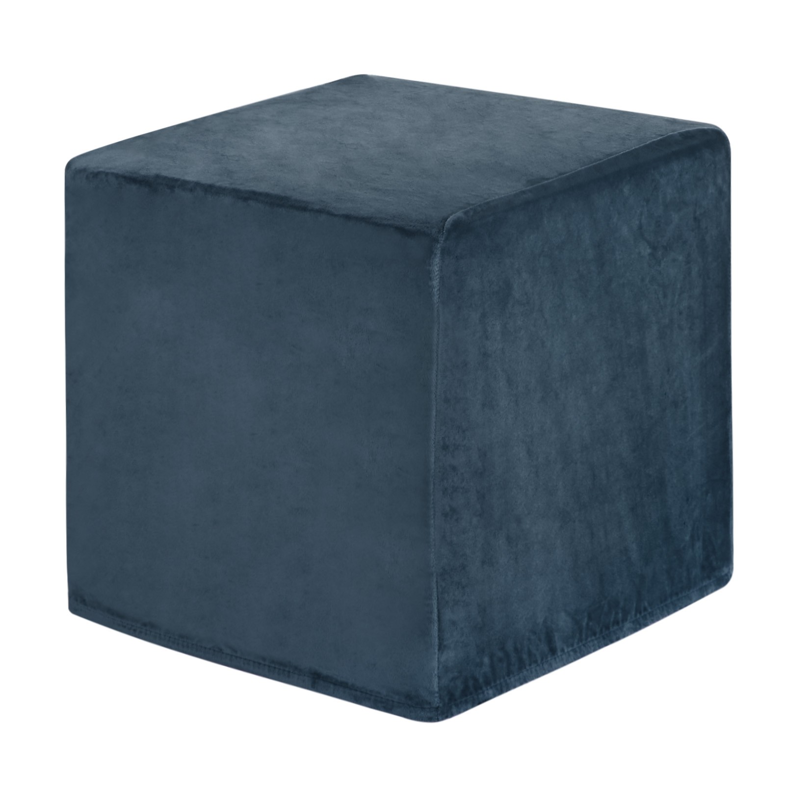 1-Pack 13″x13″x15″ Stretch Square Ottoman covers Footstool Protector Navy