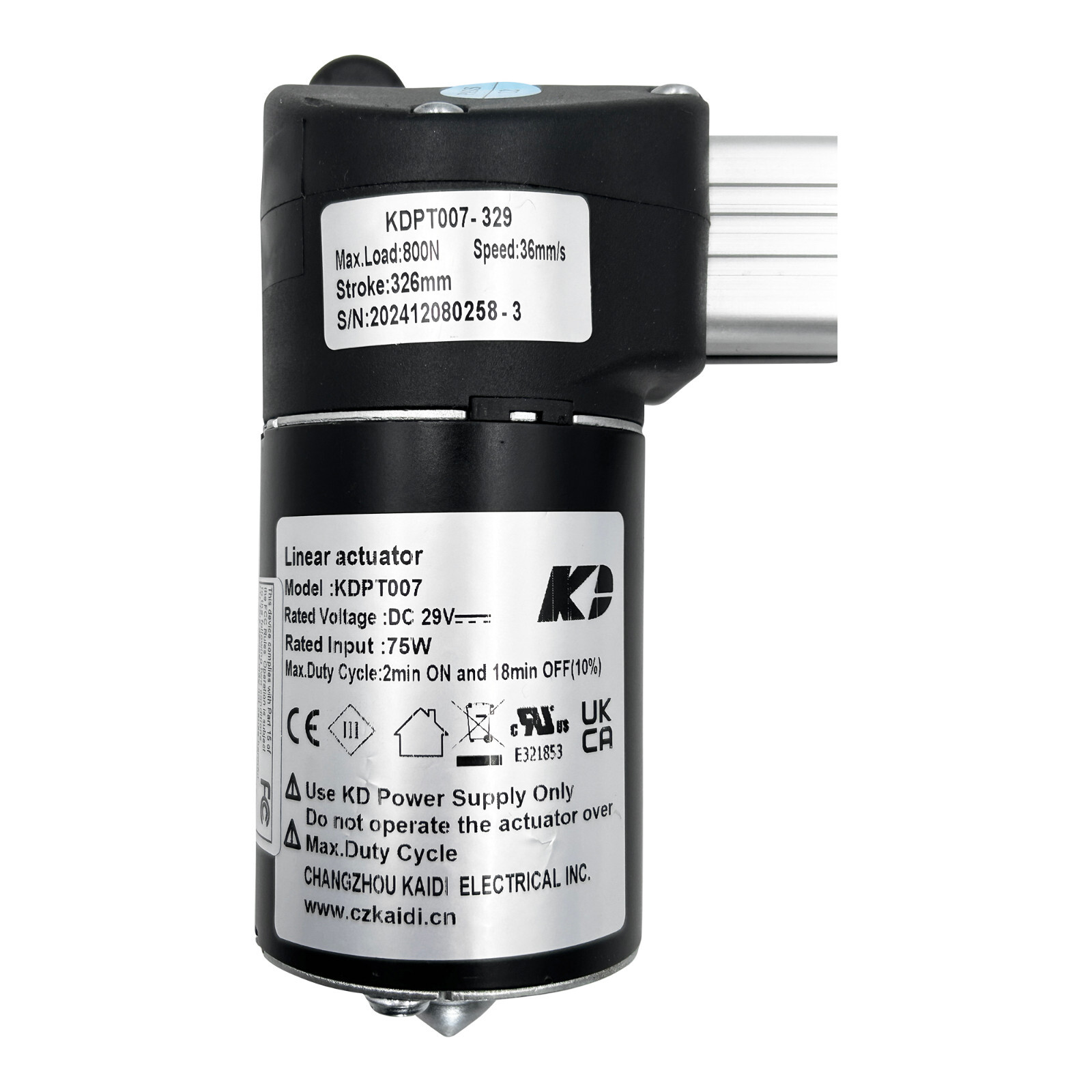 Okin Linear Actuator Motor Model JLDQ.12.134.329Q for Power Recliner Lift Chairs