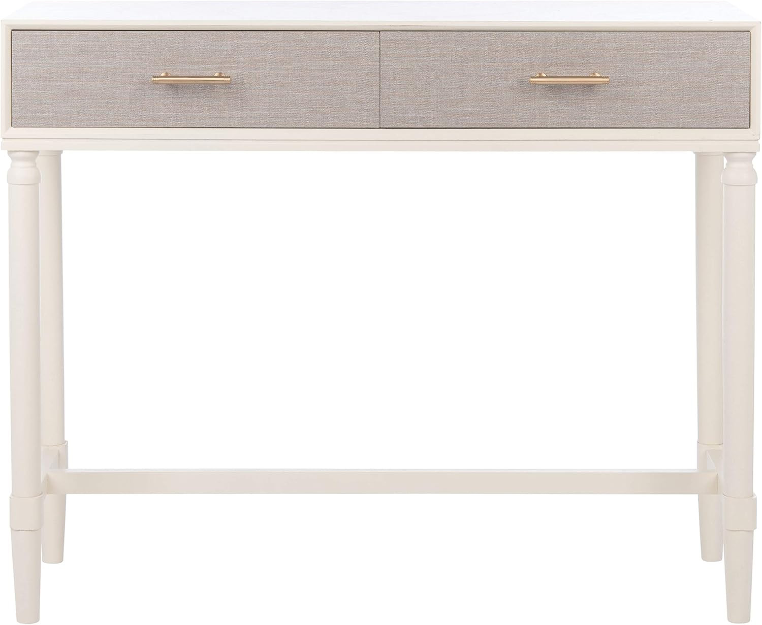 Distressed White 2-Drawer Console Table by Home Collection