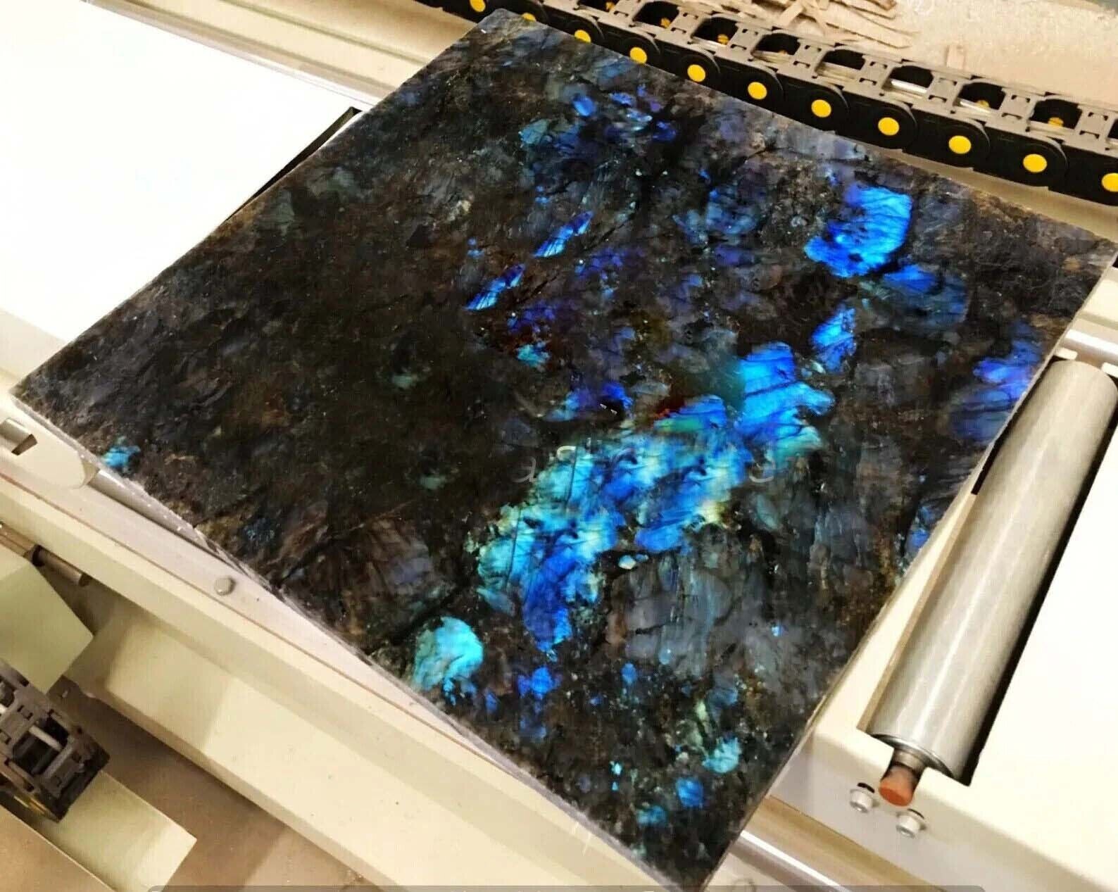15″ Labradorite Stones coffee Table Top Handmade Interiors Home Decor