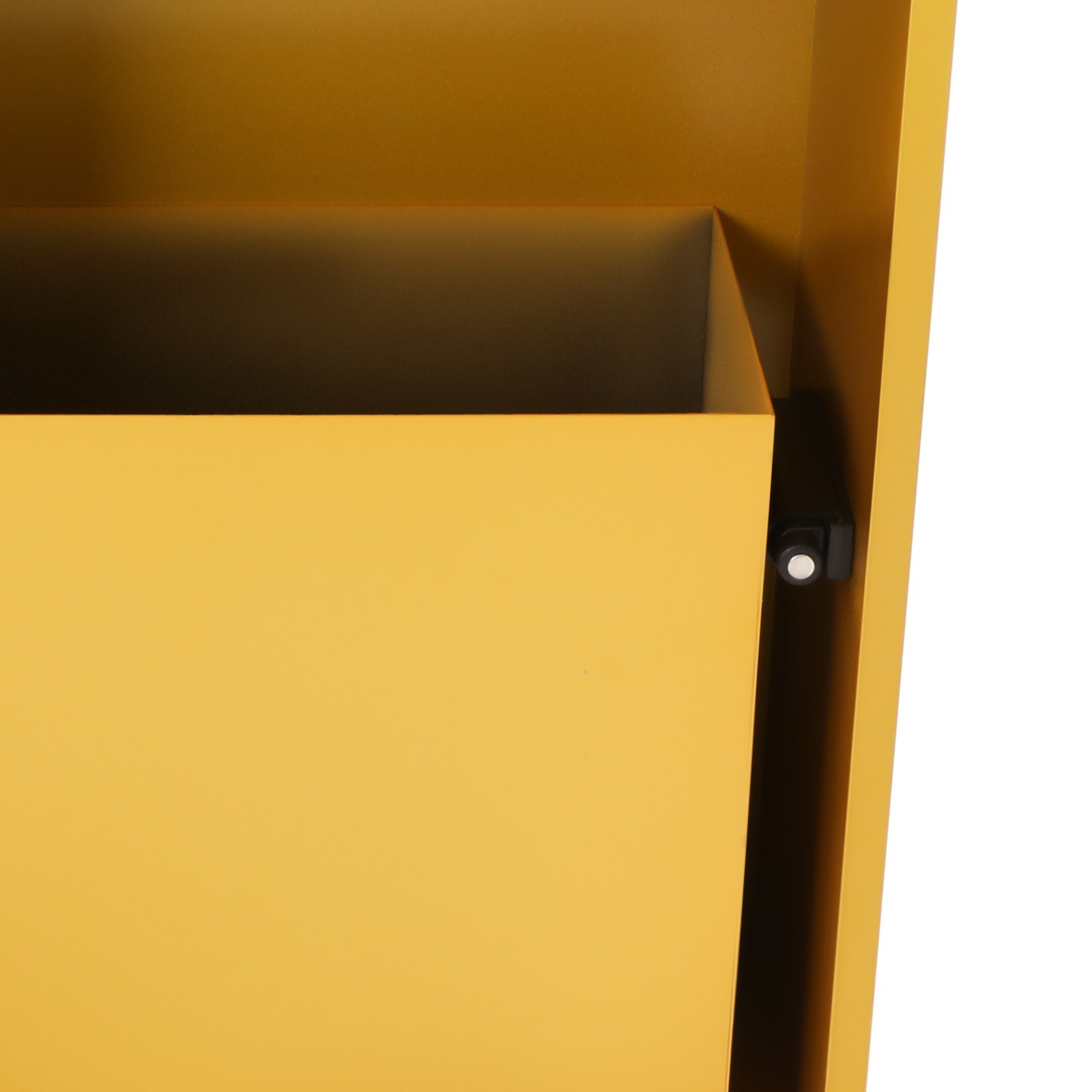 Shower Bathroom Trash Can, In-wall Trash Bin Cabinet, Storage Cabinet gold