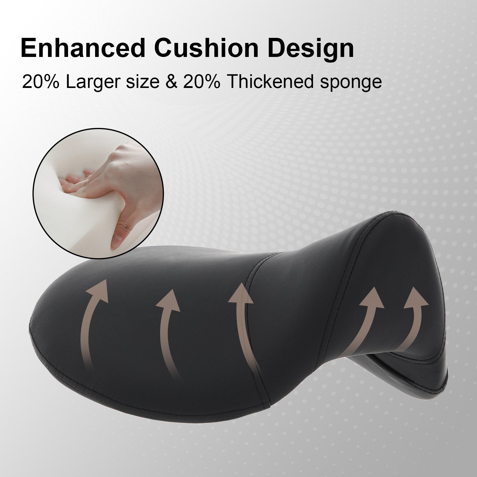 Saddle Stool with Versatile & Modern Design, Heavy Duty & Stable, Easy Assembly