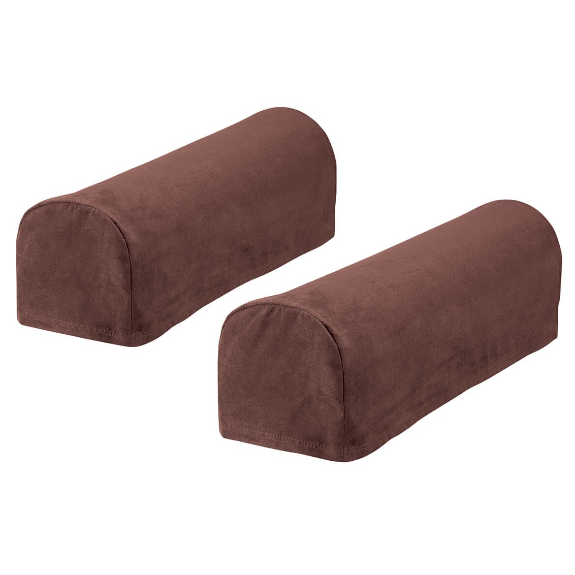 Sueded Armrest Covers 2 pc by OAKRIDGETM, Chocolate, Chocolate