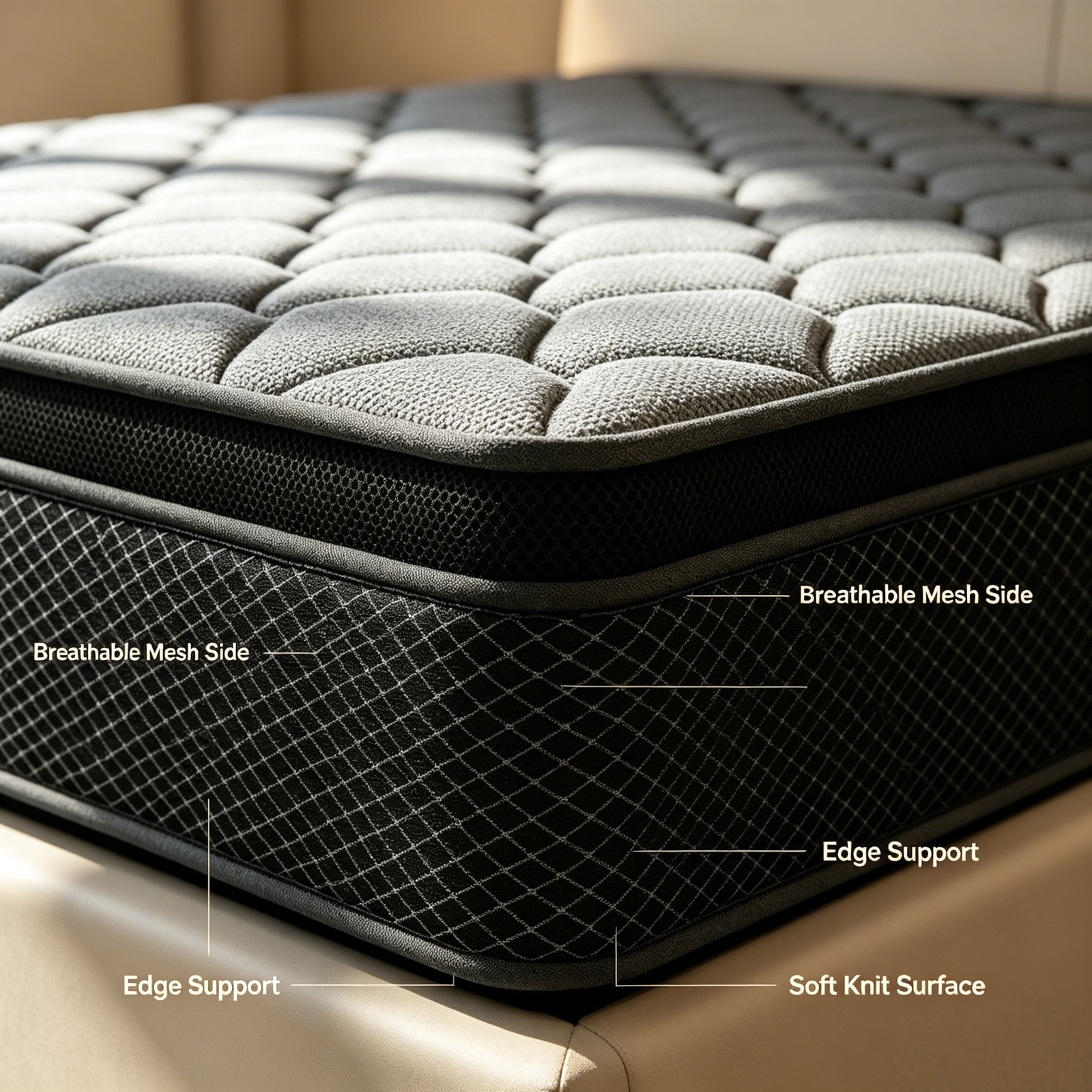 12”/ 14″ Twin Full Queen King Hybrid Mattress in a Box Gel Memory Foam Mattress
