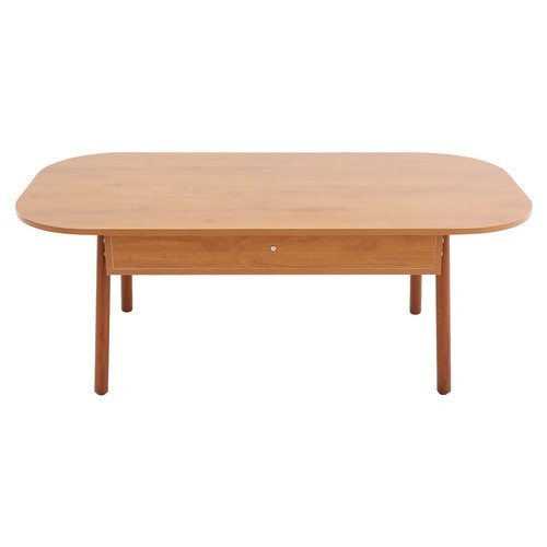 Max 220lbs Coffee Table W/Storage for Living Room Modern Coffee Table W/Drawer