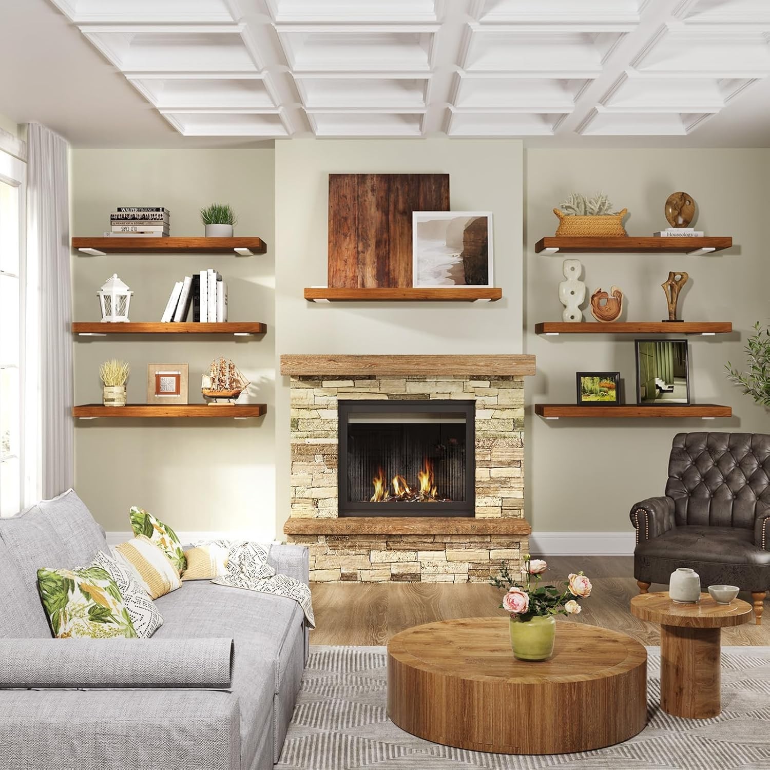 Versatile 4 Inch Heavy-Duty Shelf Brackets, 160 lb Capacity – Ideal for Any Wall