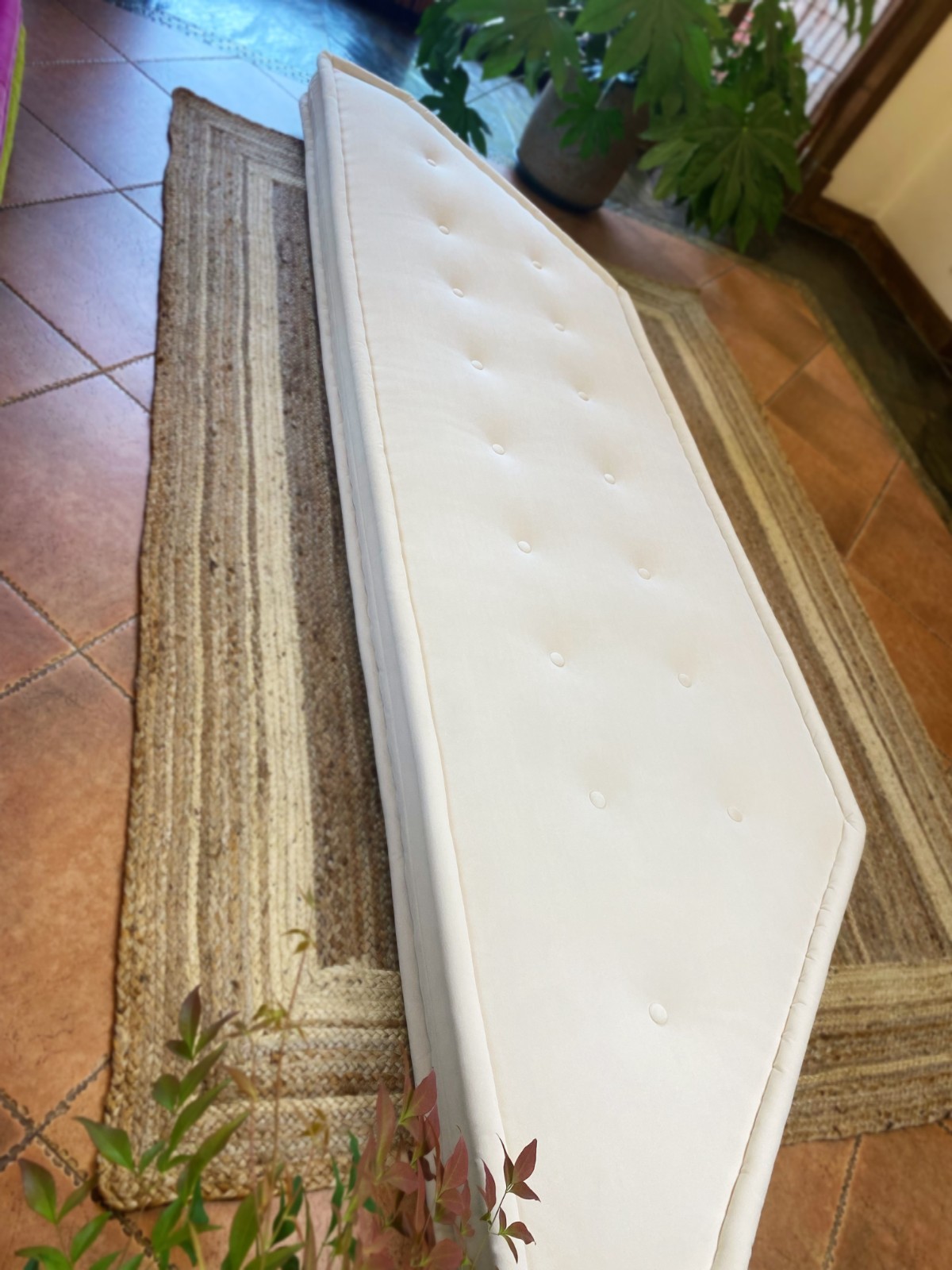 Handmade Cotton Feeling Daybed Cushion French Mattress Custom Pillow Floor Sofa