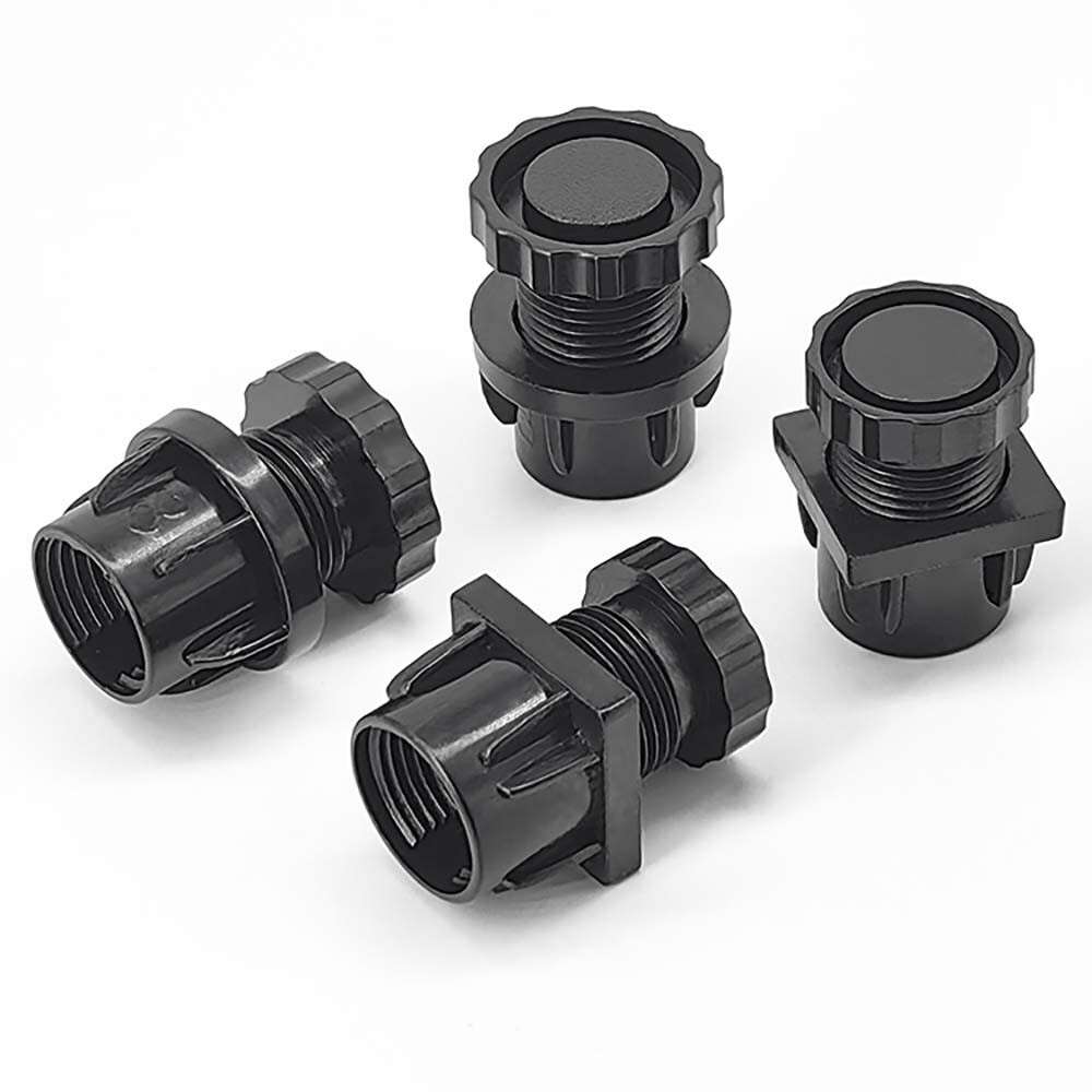 Square Plastic Adjustable End Caps/abs Adjustable Furniture Leveling Table Feet