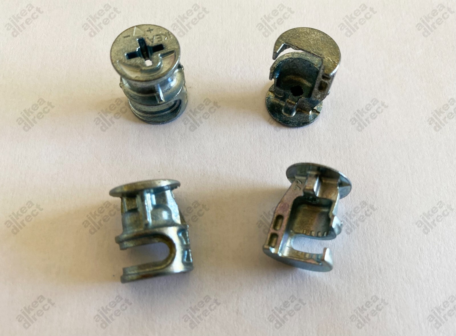 Ikea Metal cam lock nuts, Part # 110126 (4 pack) – NEW USA shipped