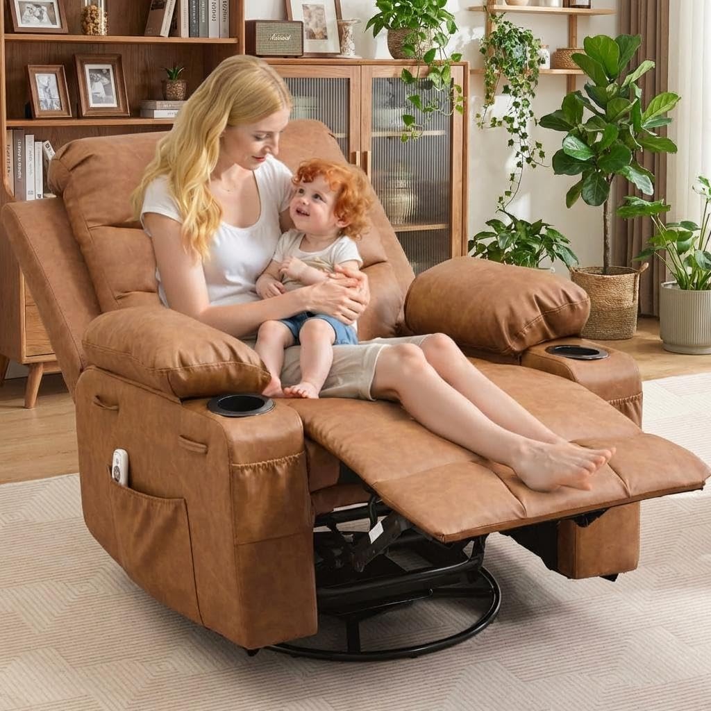 Rocking Recliner Garvee Massage Heat 400lbs