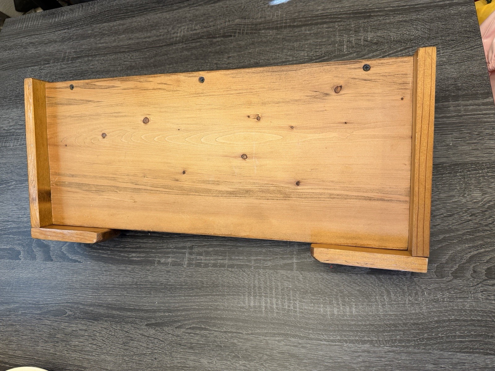 Heart Cutout Shelf Cottagecore Solid Wood Country Farmhouse Scalloped Edge 23”