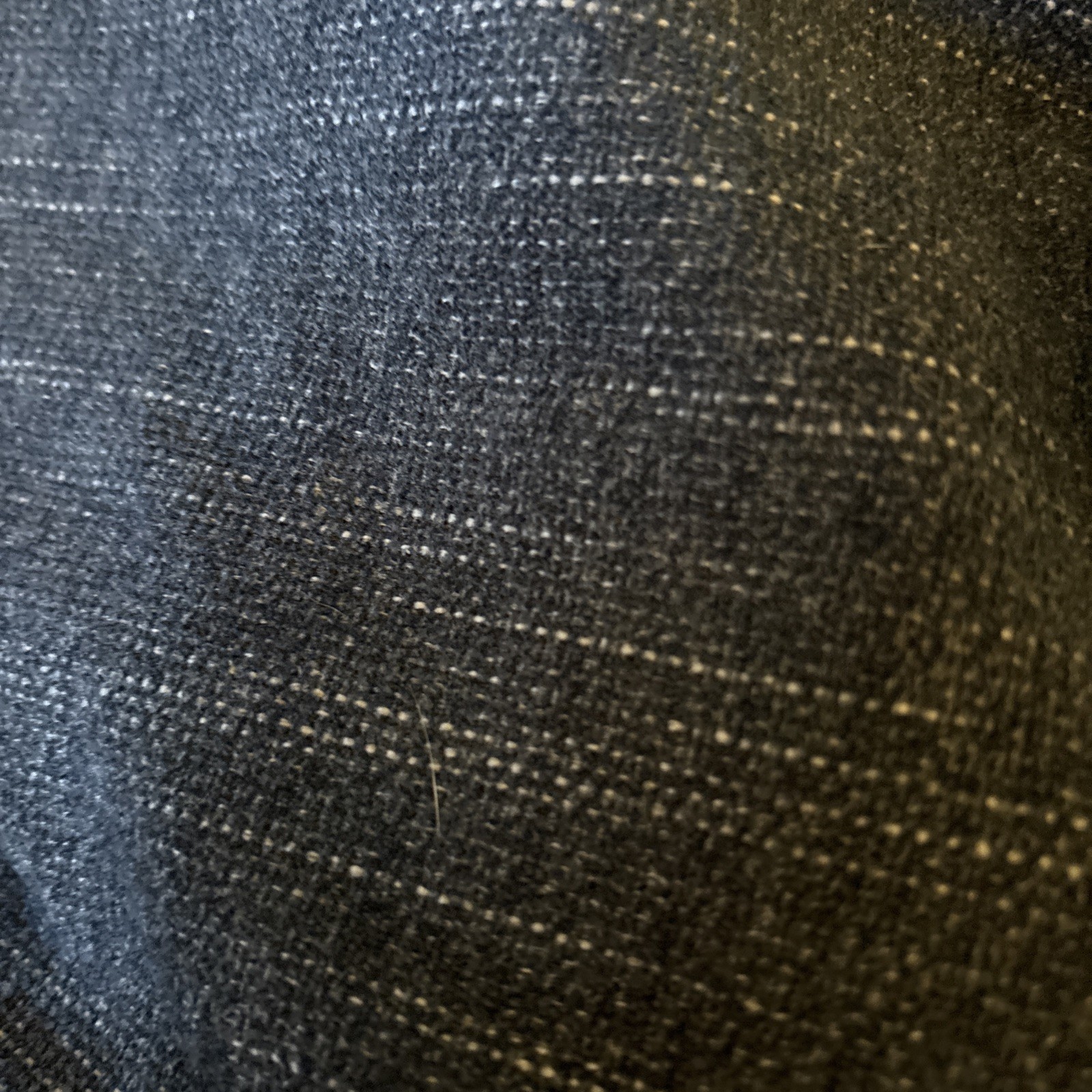Lovesac Vintage Blue Rained Chenille Seat Covers SKU No: 5695 Back Frame & Seat