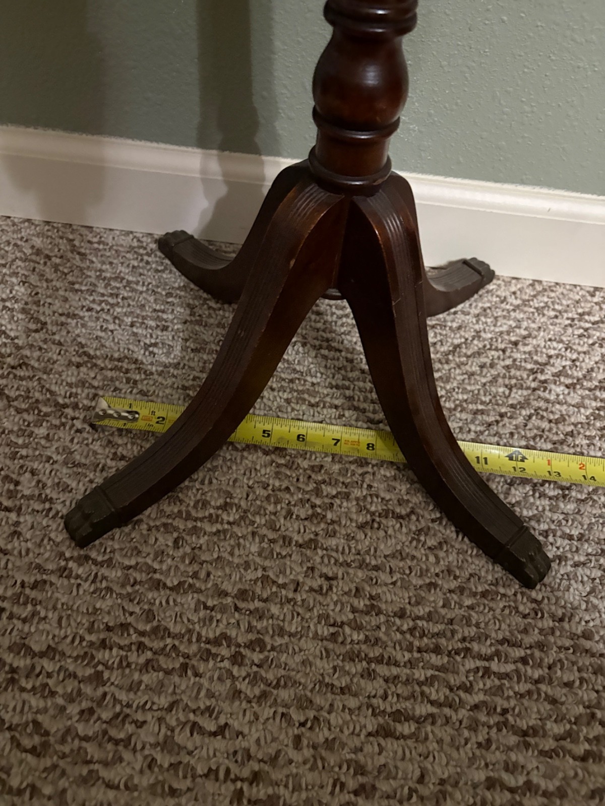 Antique Ferguson Bros Kidney Stand Table 7568 (2 tables)