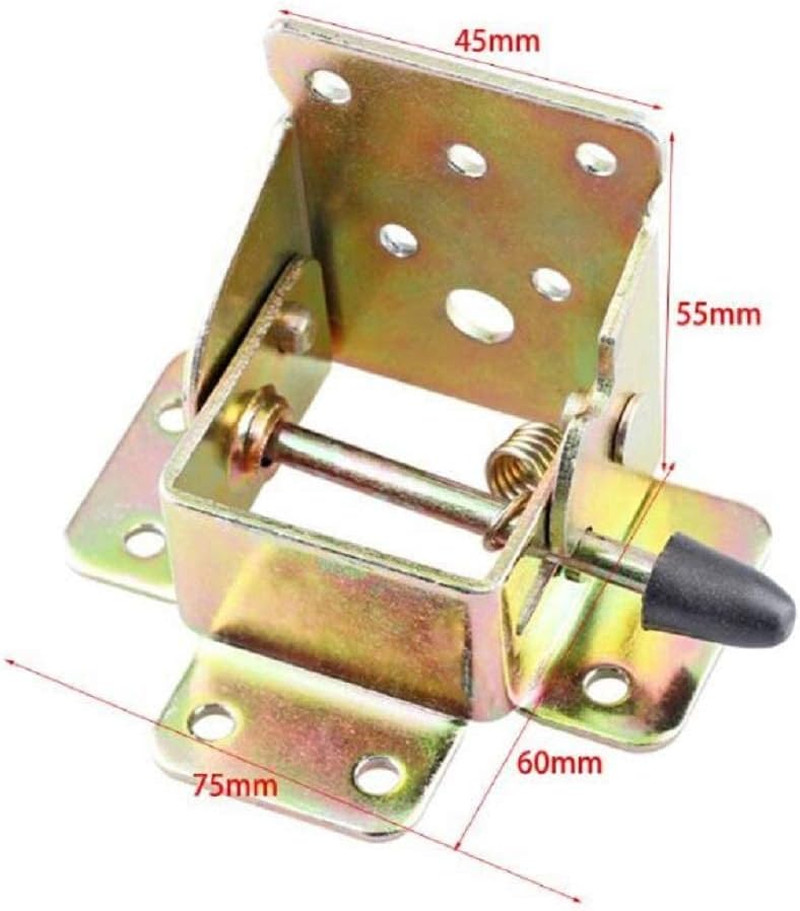 (2 Pieces) Folding Frame, Self-Locking Hinge, Folding Table Legs, Folding Workbe