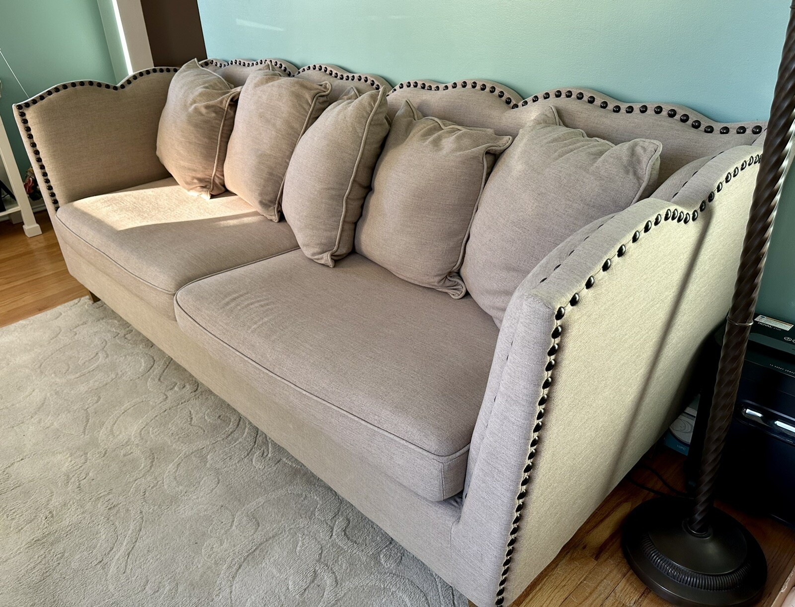 Beautiful Linen Sofa