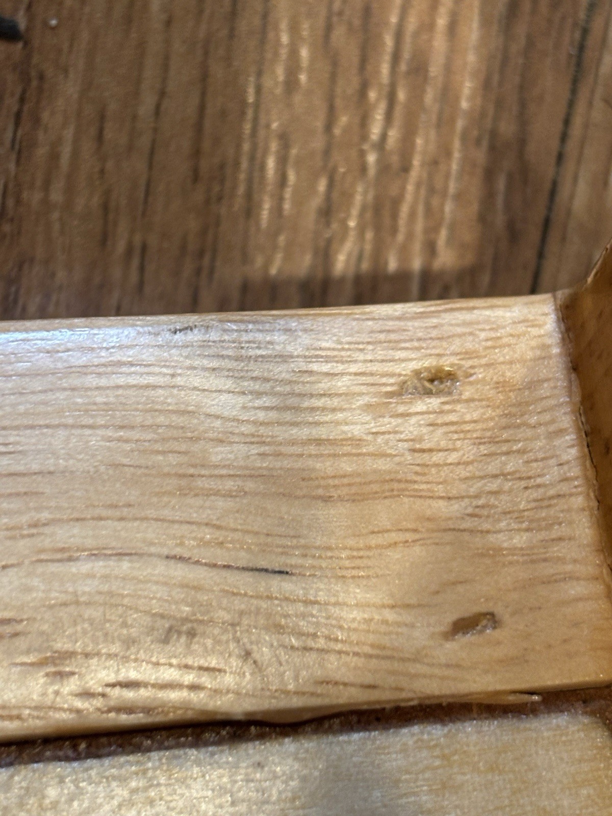 Vintage Mid Century Modern Nesting Tables Set of 4 Solid Wood Side Tables