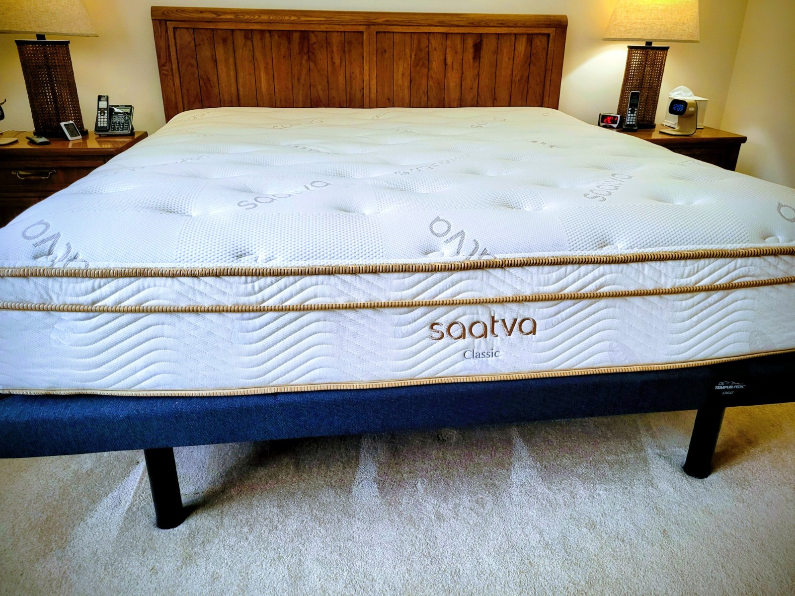 Saatva Classic King USA Made Mattress 11.5″ Softer, Must Pick Up 🚗🛌