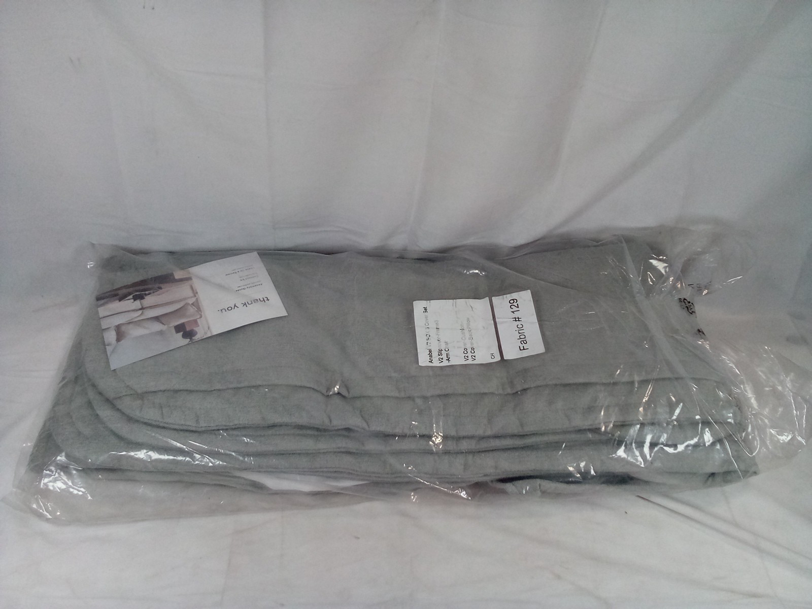 Anabei Frame3 Armchair Slipcover Set V2 – 2 Box 3 Cover – 100% Cotton