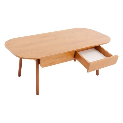 Max 220lbs Coffee Table W/Storage for Living Room Modern Coffee Table W/Drawer