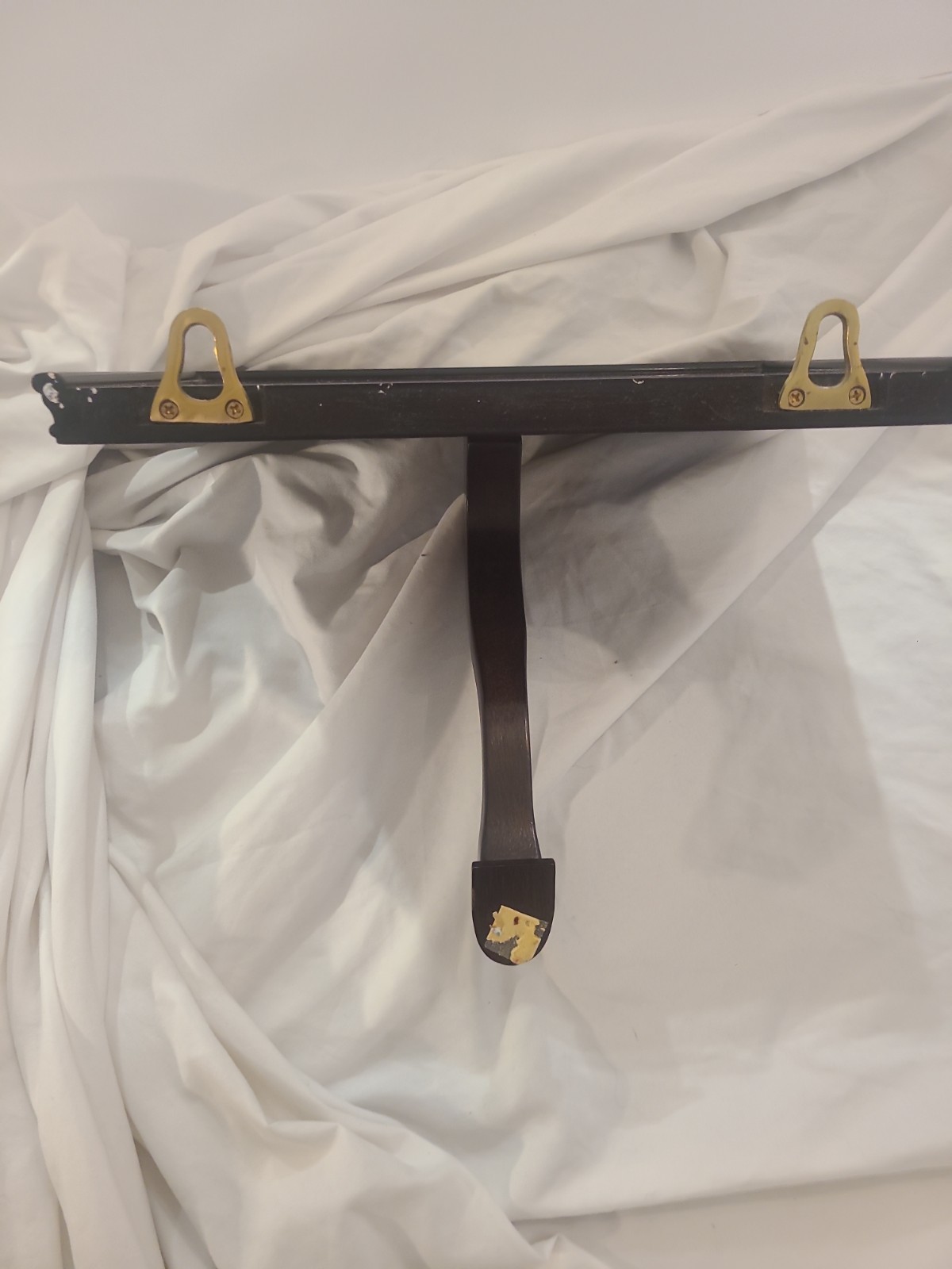 Vintage Bombay Company Williamsburg Mahogany Chippendale Bracket Shelf