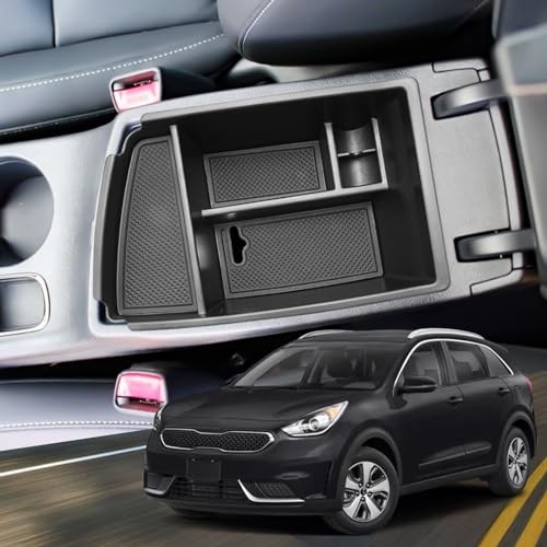 Kia Niro Center Console Organizer – Armrest 2016-2022 Kia Niro (Gas/Hybrid)