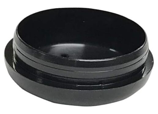 1-1/2″ Deluxe Wrought Iron Chair Glides – Round Plastic Furniture Feet Caps,