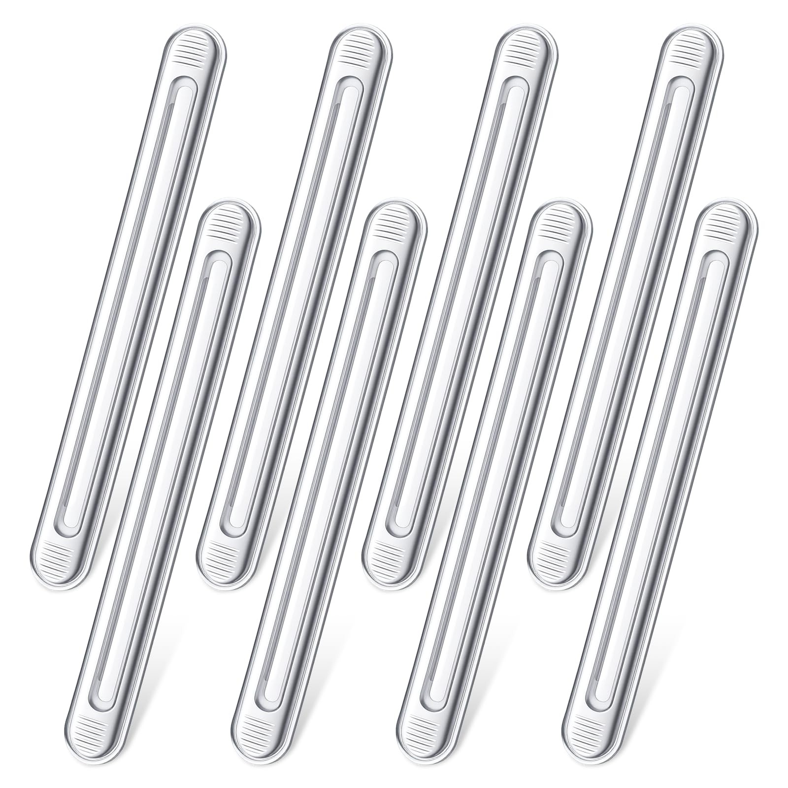 8Pcs Cabinet Door Bumper, SClear Rubber Doors Stopper, Shower Door Stopper, D…