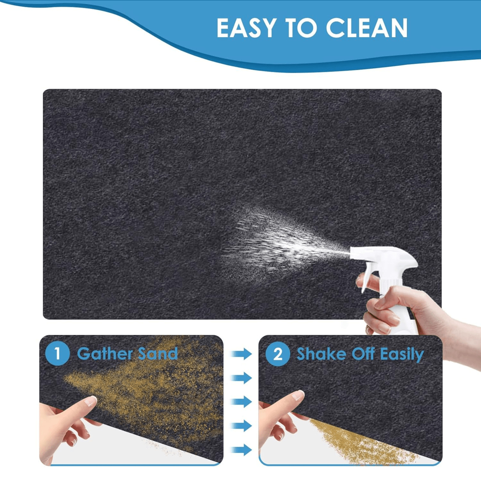 Heavy Duty Outdoor Storage Shed Mat Waterproof Non Slip Carport Floor Protector