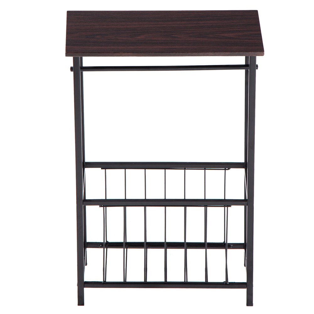 Multifunctional Bathroom Table / Interior Side Table Tissue Magazine Rack
