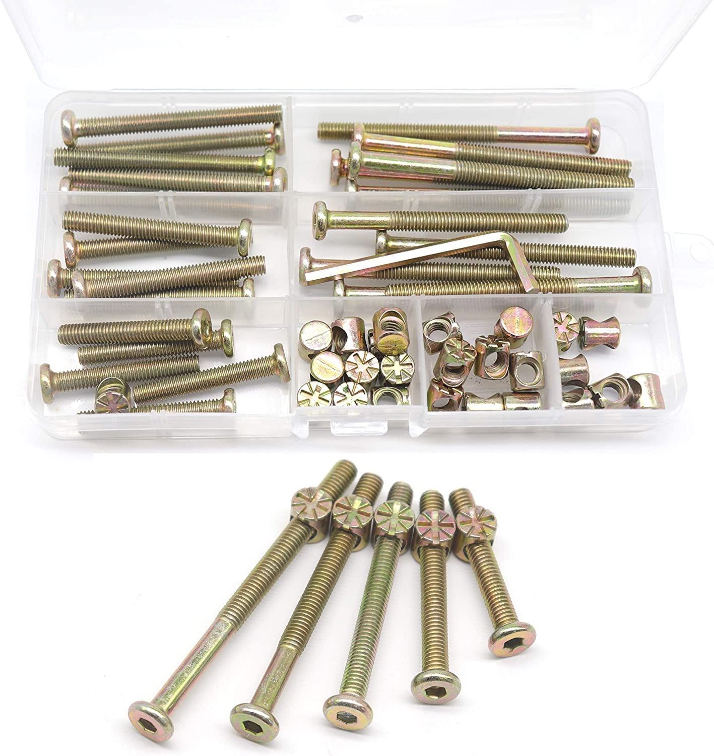Dream on Me, Delta, Graco, Fisher Crib Screws and Bolts Kit – 25-Piece