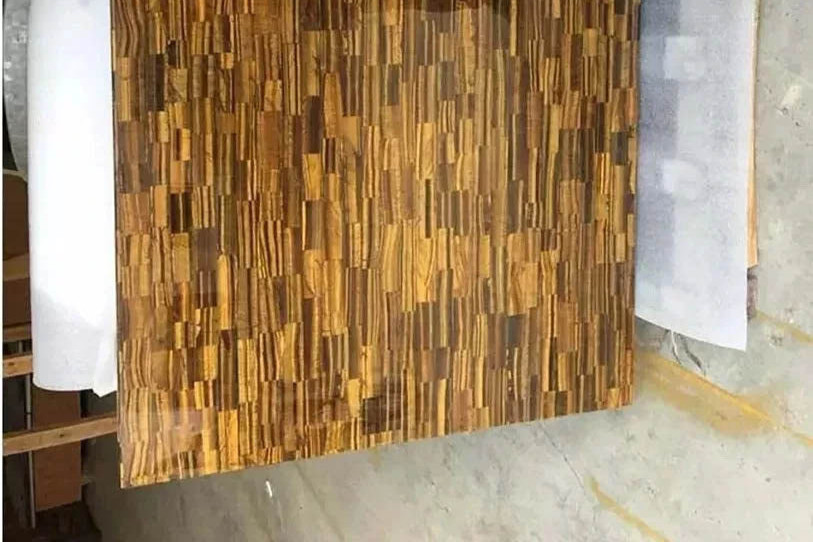 28″ Square Tiger Eye Table Top Custom Handmade Arts Living Room Furniture Decors