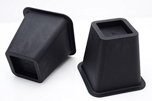 Bed Risers or Furniture Riser, Bed Lifts in Height of 5″ to 6″ Heavy Duty