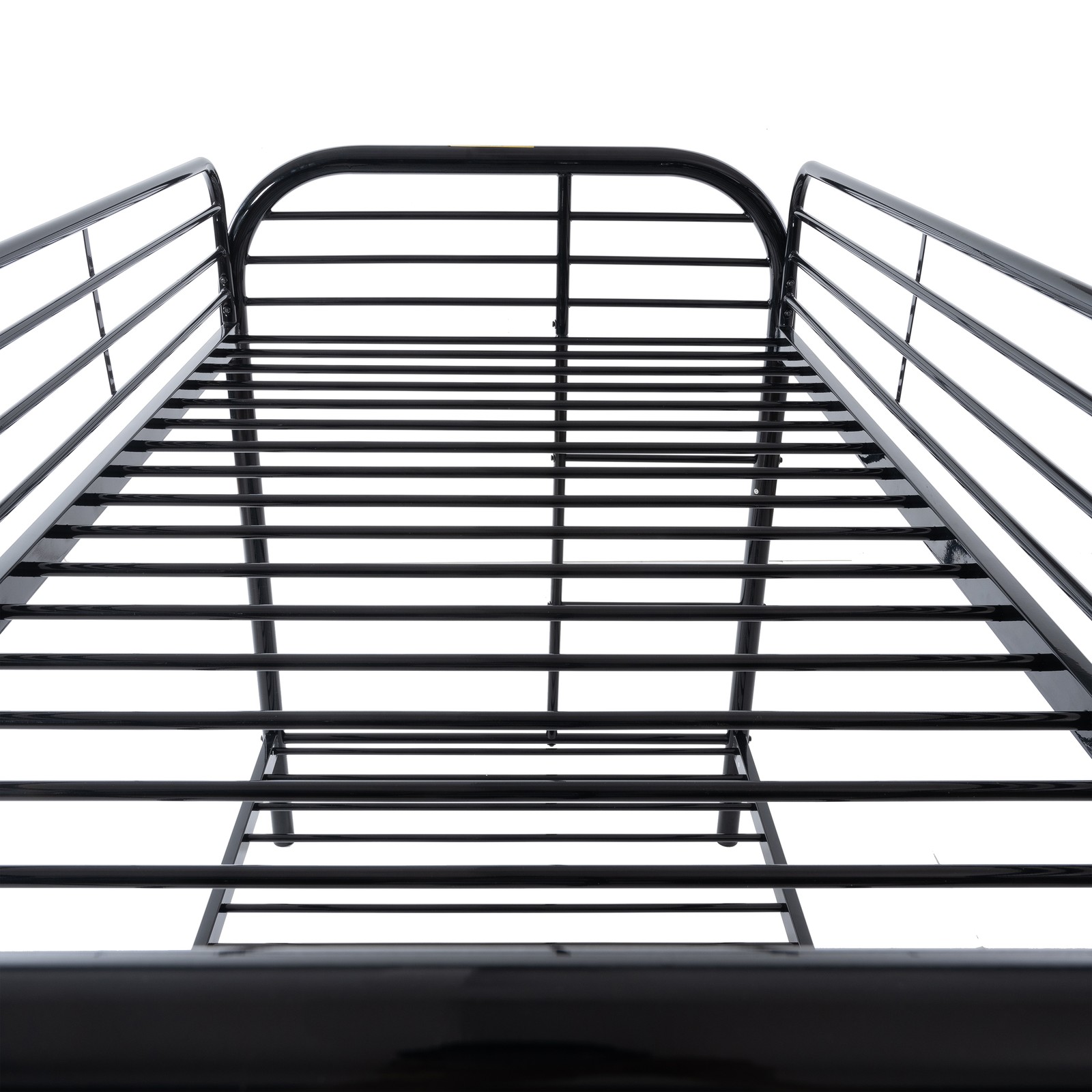 NEW Twin Over Twin House Bed Bunk Bed with Safety Protection for Dorms Apartment