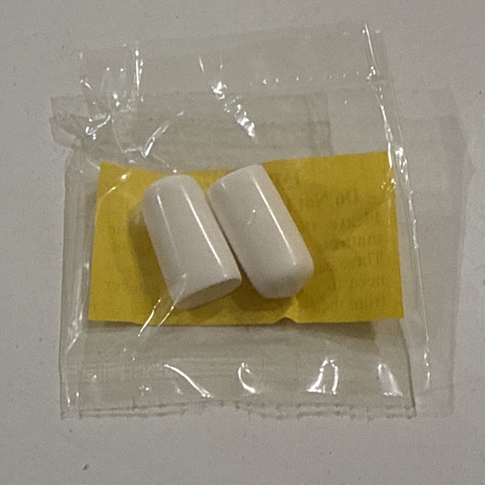 Select Comfort Sleep Number Air Bed Chamber Plug Seal Hose Cap White Set of 2