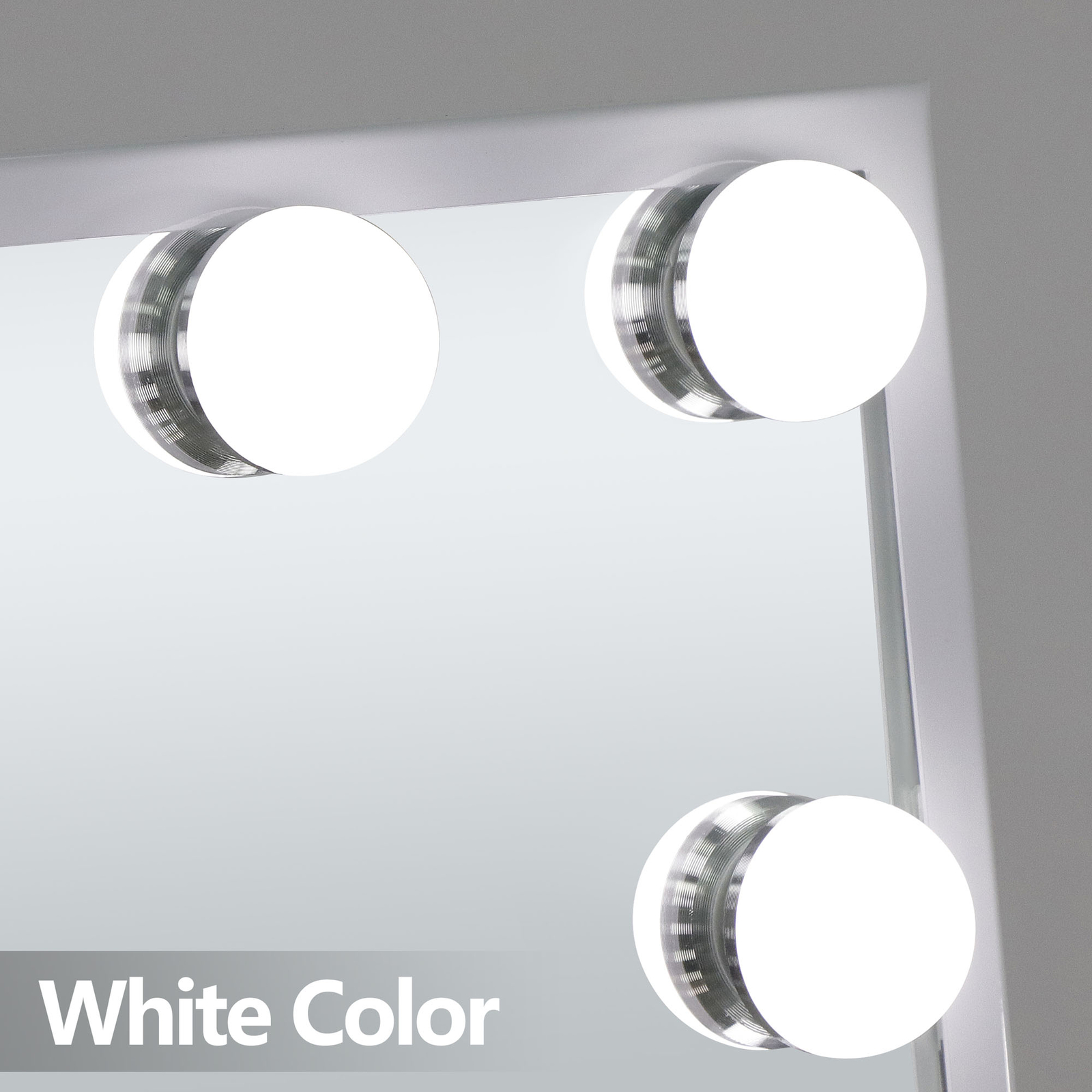 Hollywood Style Makeup w/Dimmable Lighted Cosmetic Vanity Mirror Bedroom Decor