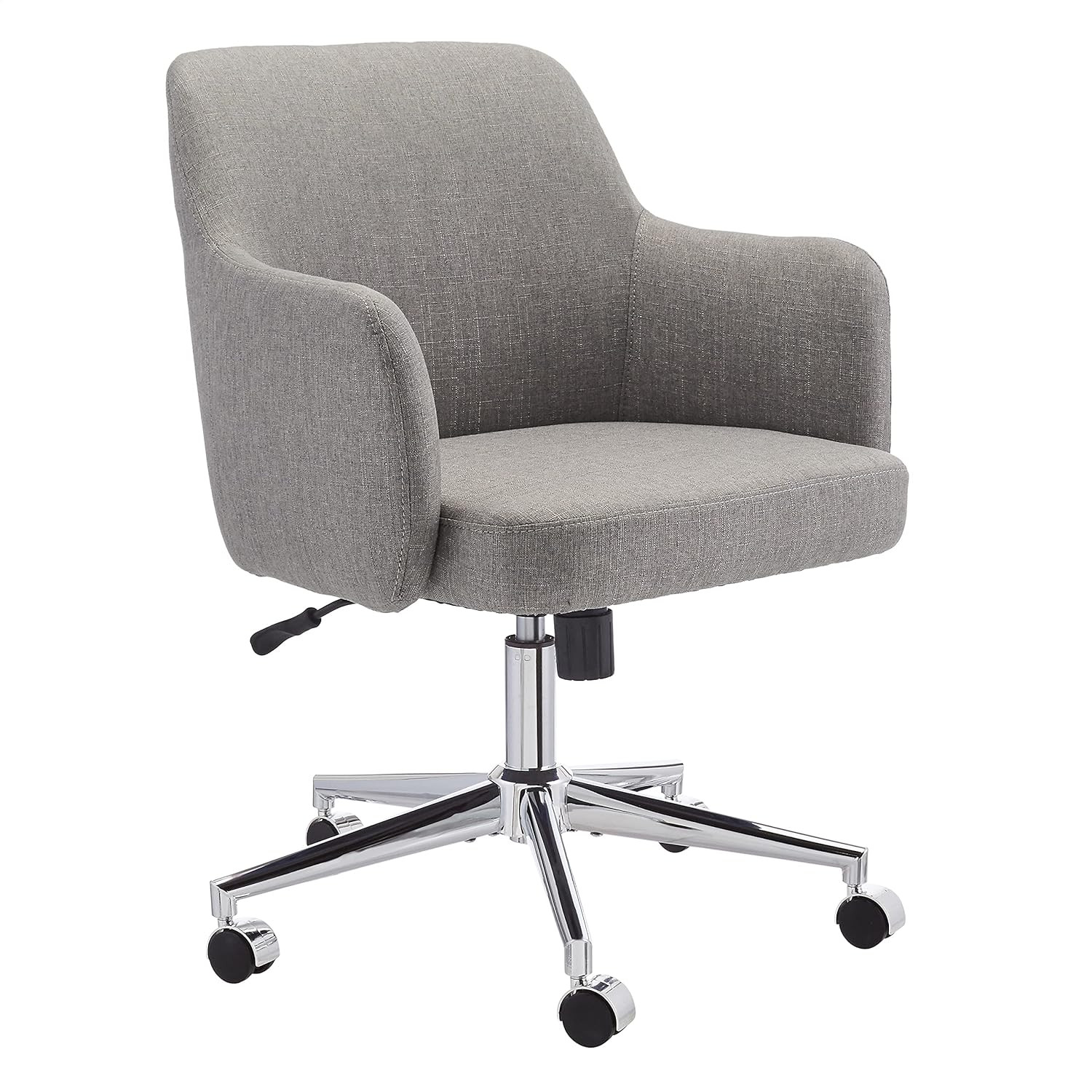 Modern Home Office Desk Chair with Adjustable Height, 360 Degree Swivel, Smooth-