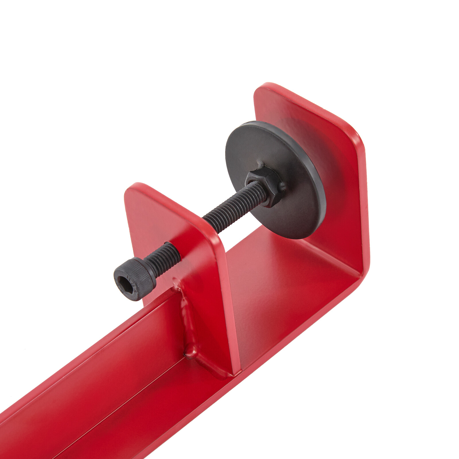 4pcs Adjustable Table Legs, Table Clamp Legs, F-shaped Table Legs Red