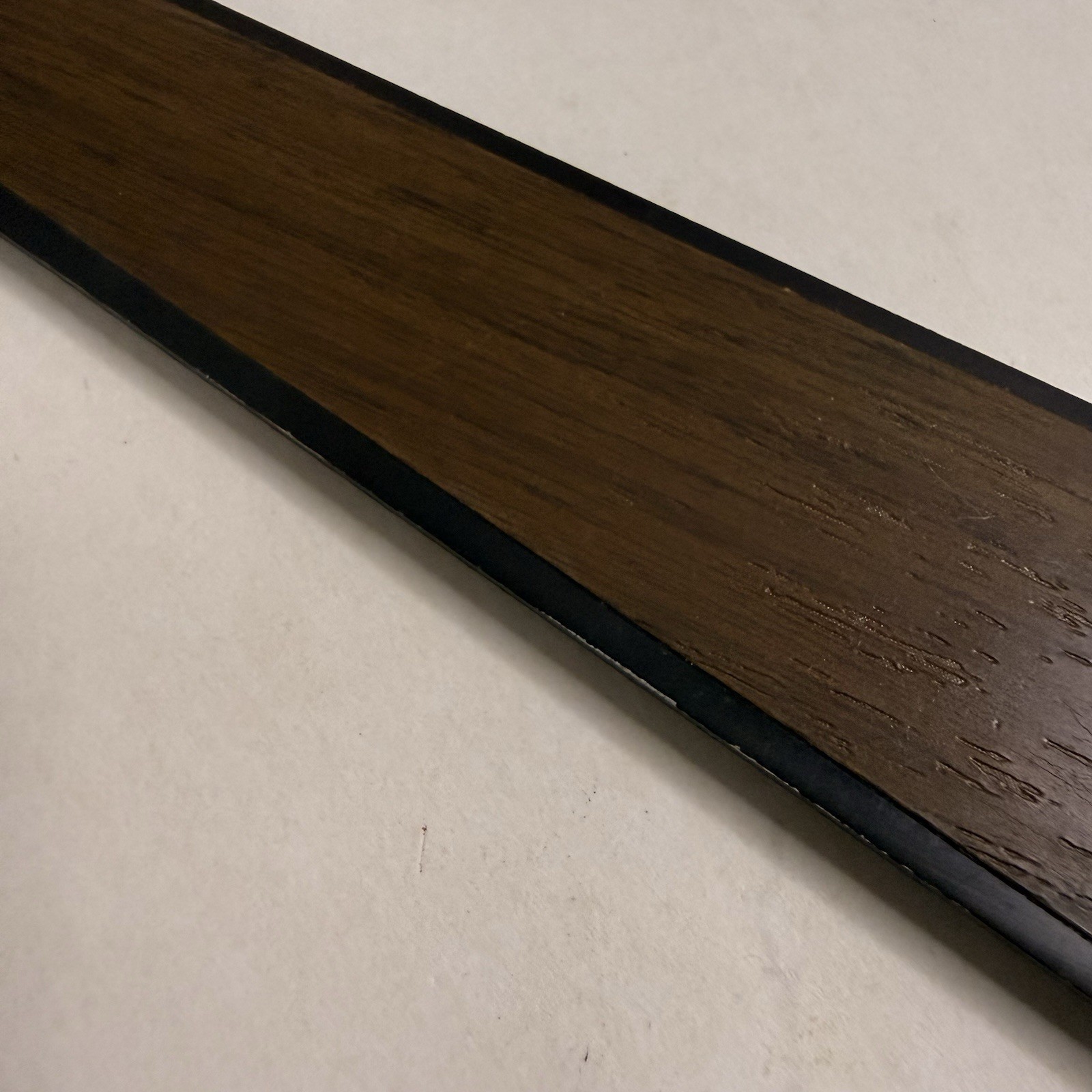 Vintage Wood Grain Shelf Brackets Wall Mount Pair 8.75” Retro Laminate