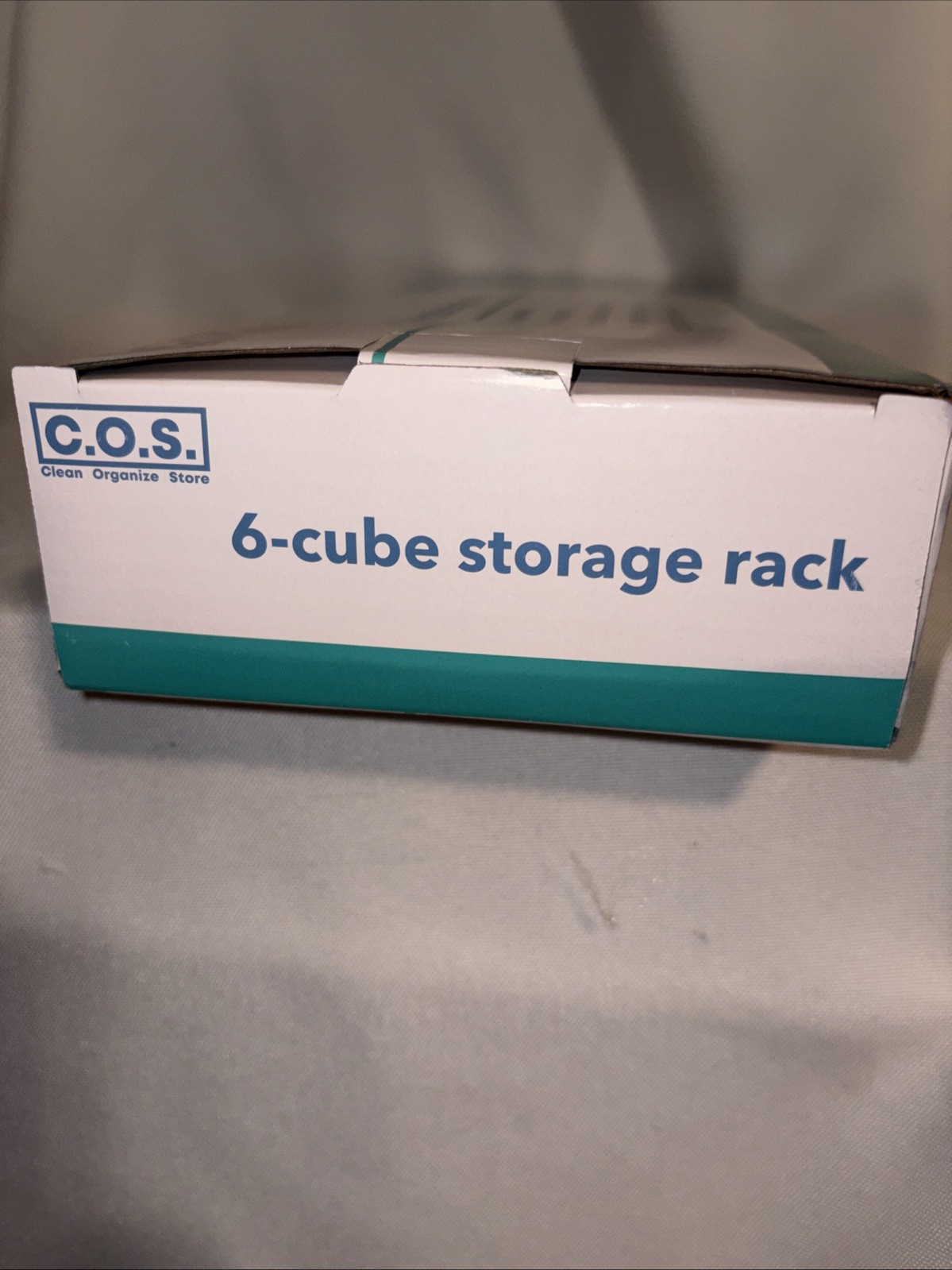 2-C.O.S. 6-Cube organizer Storage Rack No Tools Required NIB New