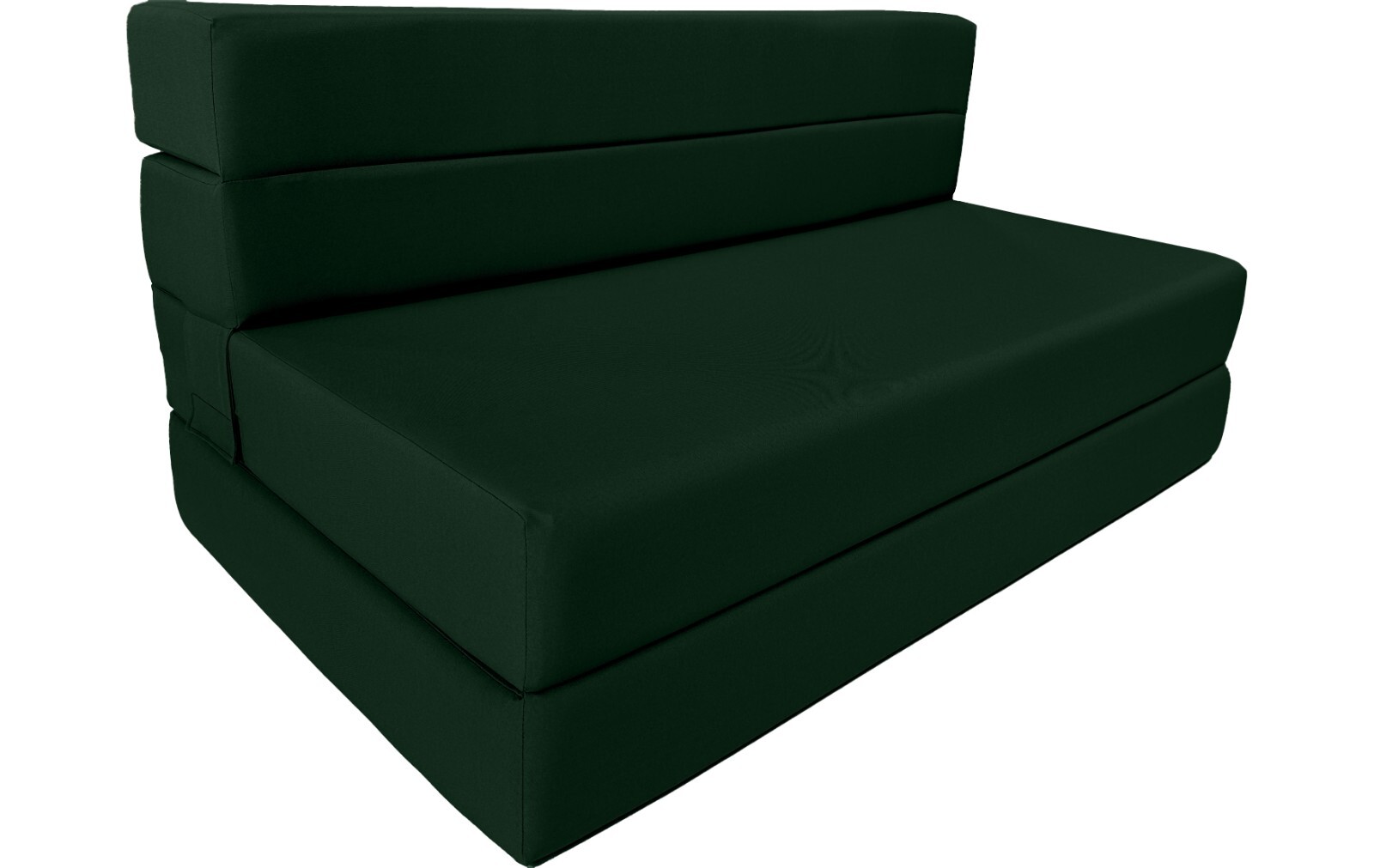 Twin Lounger Folding Foam Mattress, Flip Sofa Beds Sit Sleep 6x39x80 Hunter
