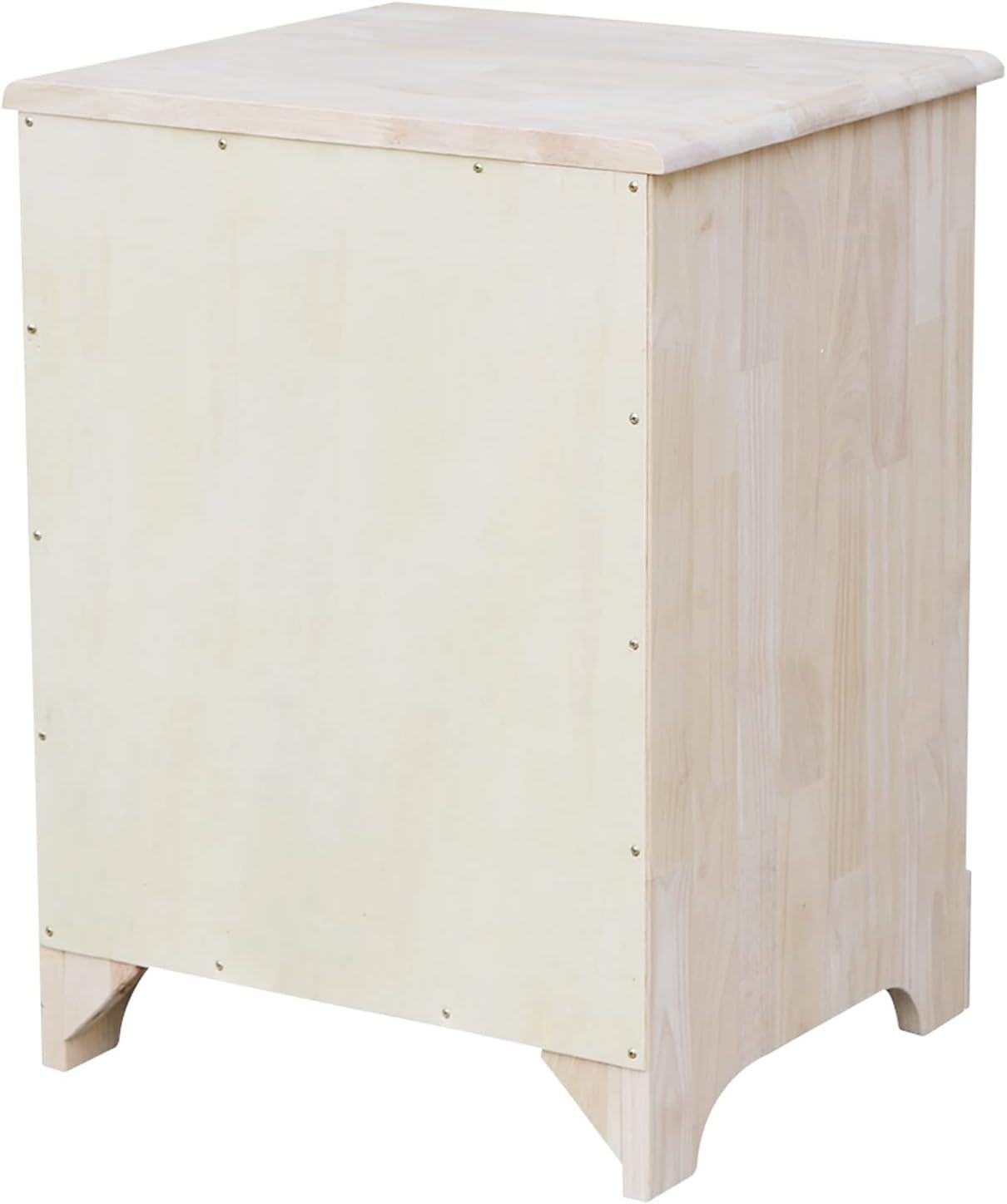 International Concepts Night Stand with One Drawer, Unfinished
