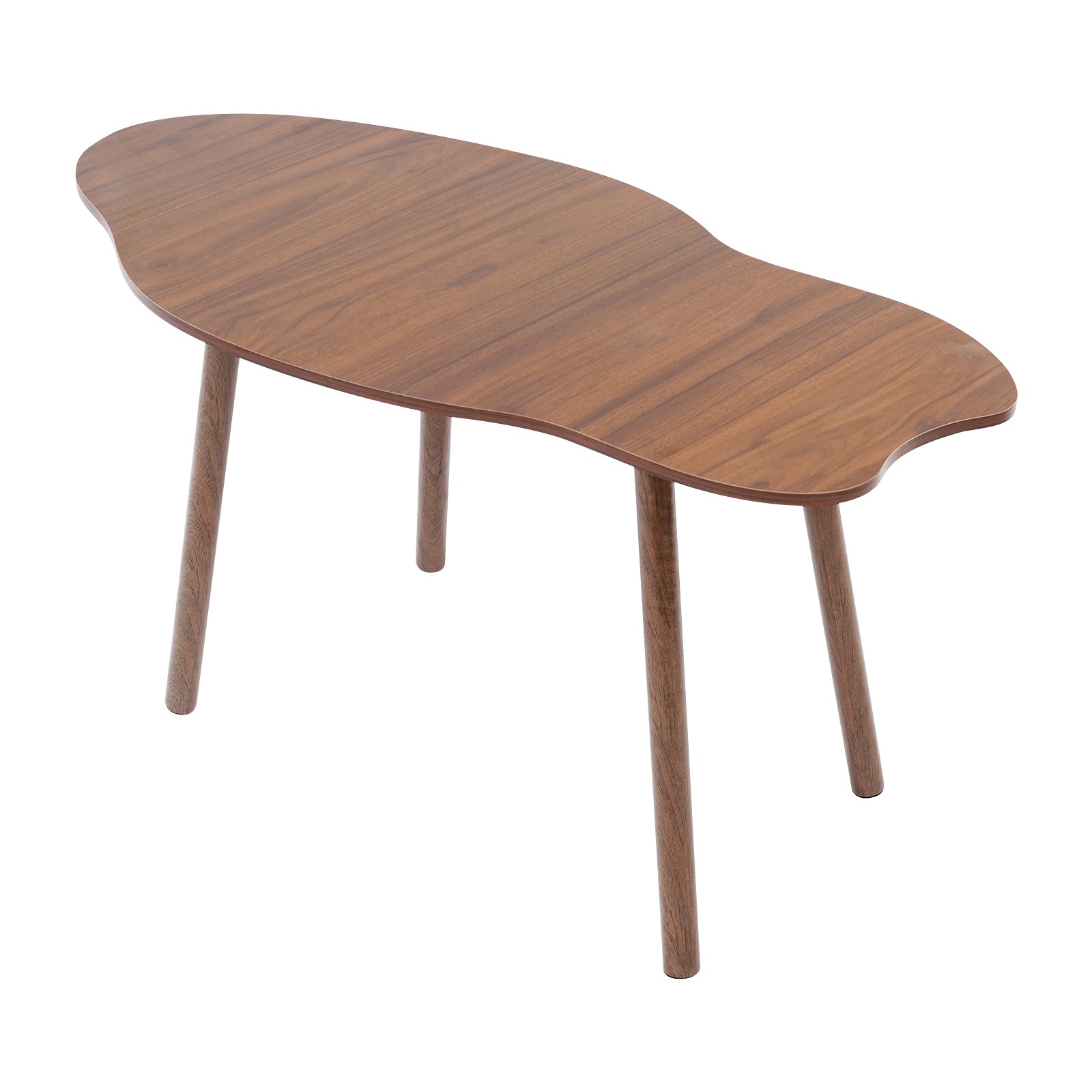 Sofa Side Table Cloud-shaped Coffee Table Modern End Table 39.3*19.68*19.68 in