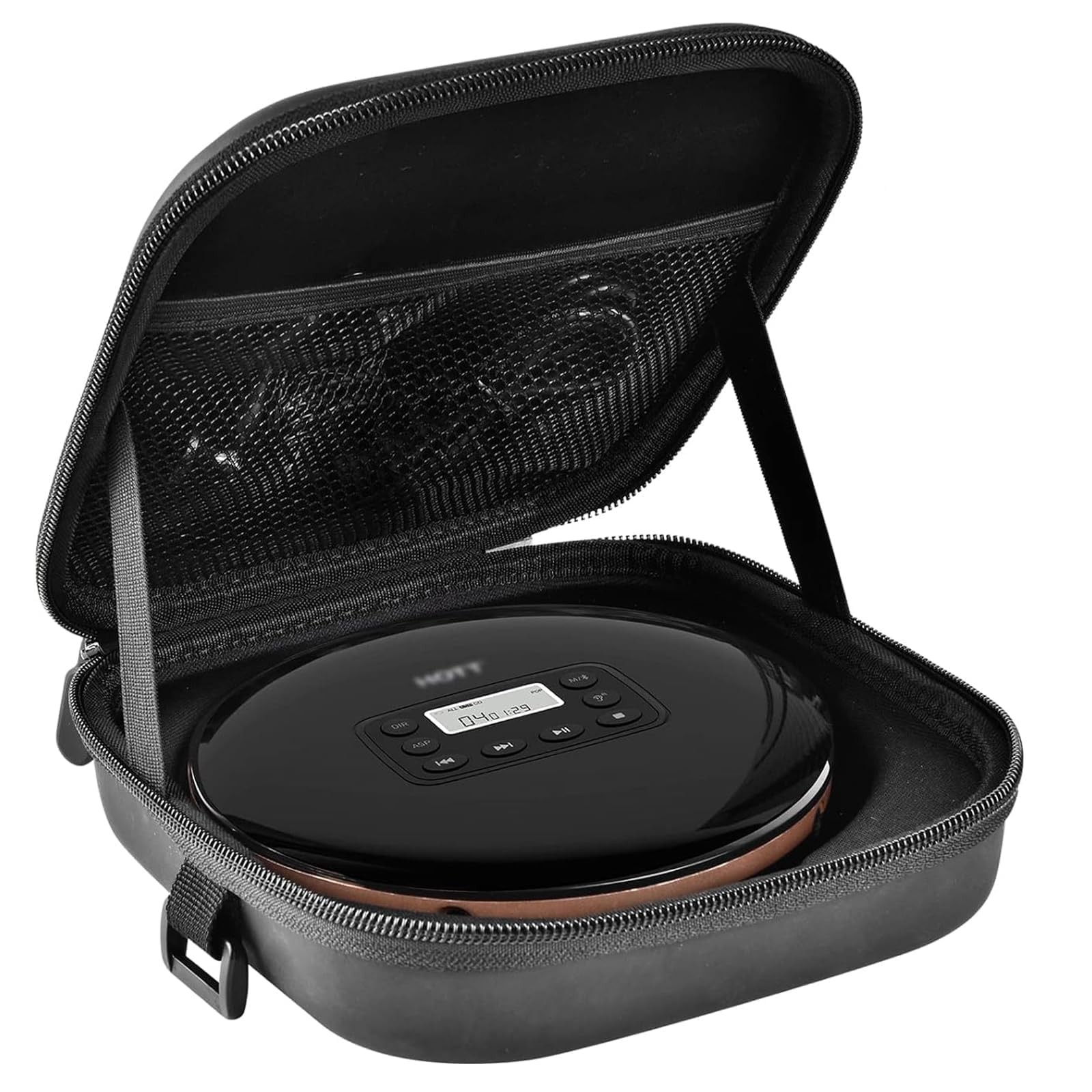 Portable CD Player Case 5.75″ Travel Carrying Holder for Discman Case Only