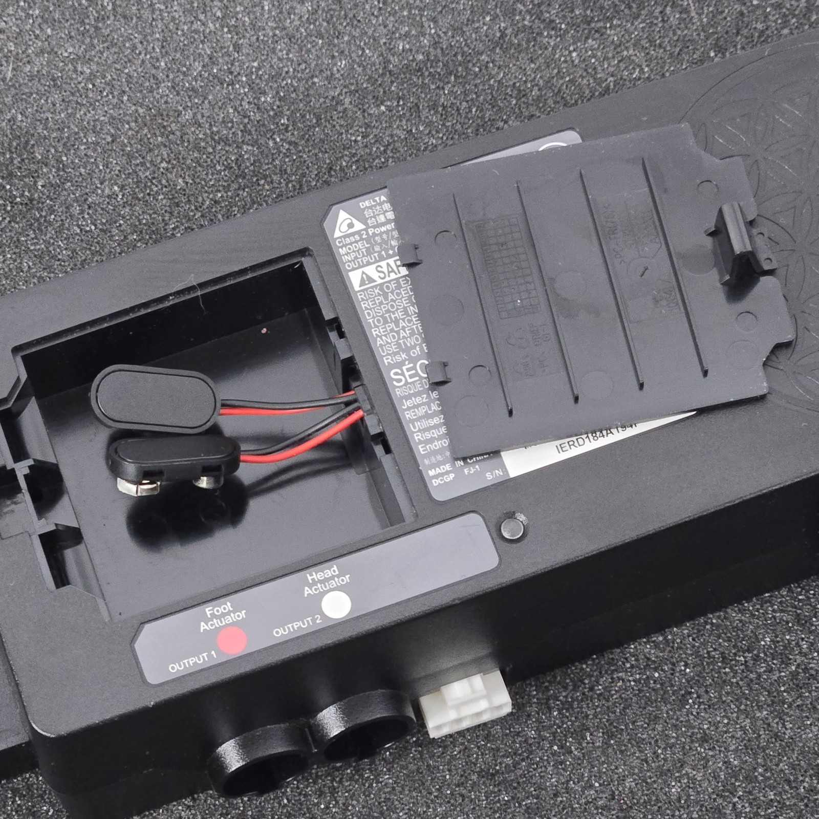 TempurPedic/Customatic Control Box MBC-RS005 A – Delta Electronics 100-120V