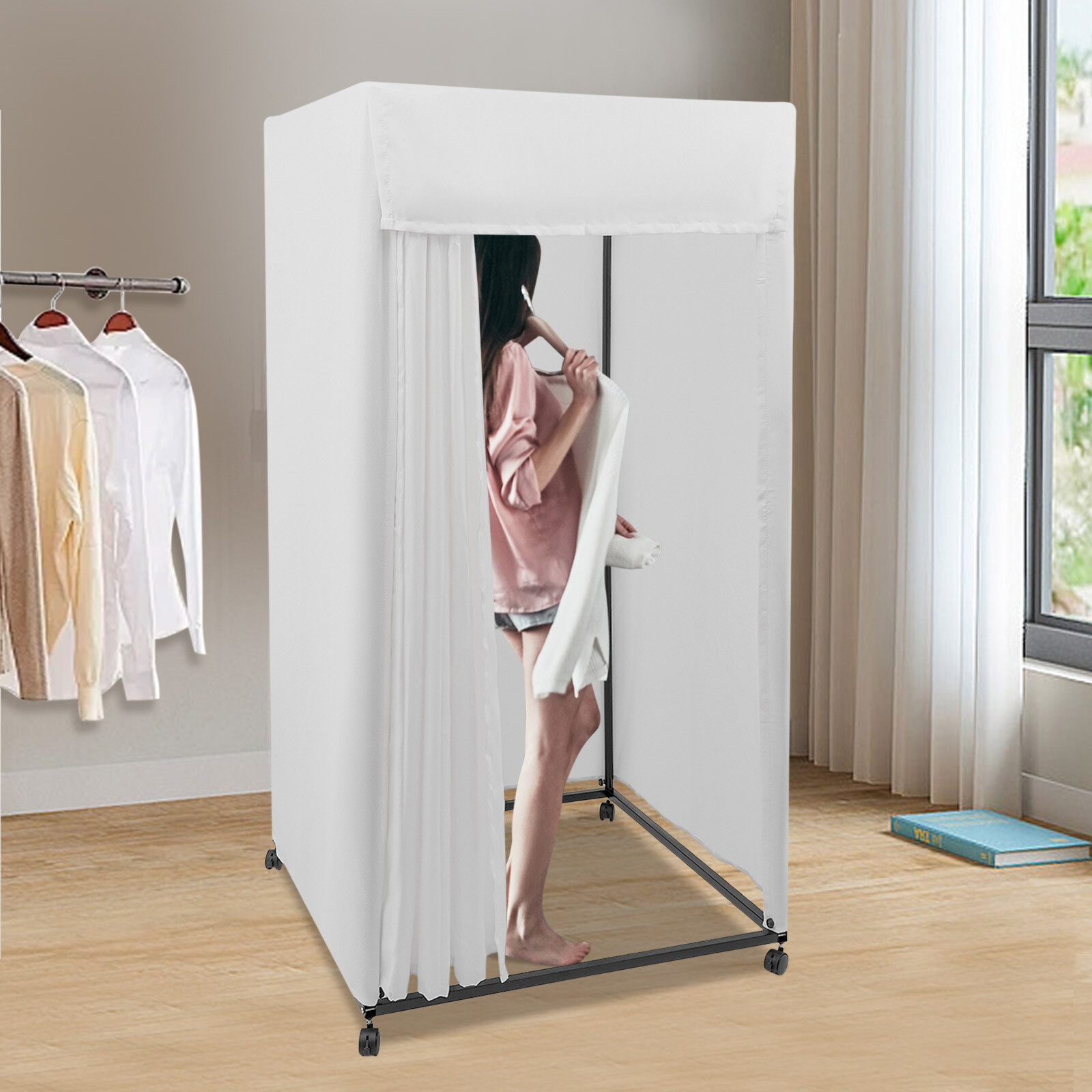 NEW Fitting Room Portable Dressing Room Movable Fitting Room For Outdoor 1*1*2m