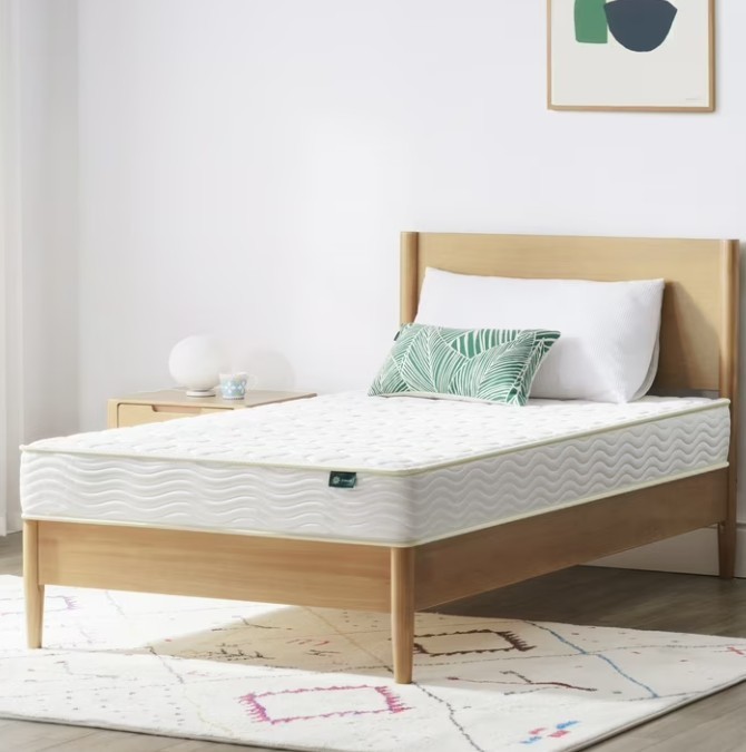 Zinus 6″ Core Comfort Tight Top Bonnell Innerspring Mattress, Twin