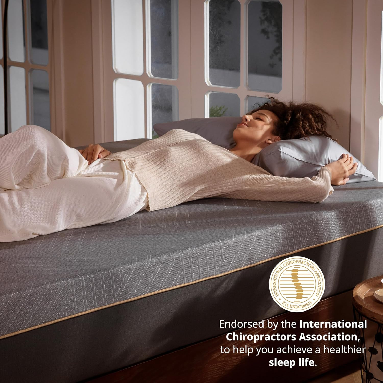 MLILY EGOHOME 12 Inch Queen Memory Foam Mattress for Back Pain, Cooling Copper G